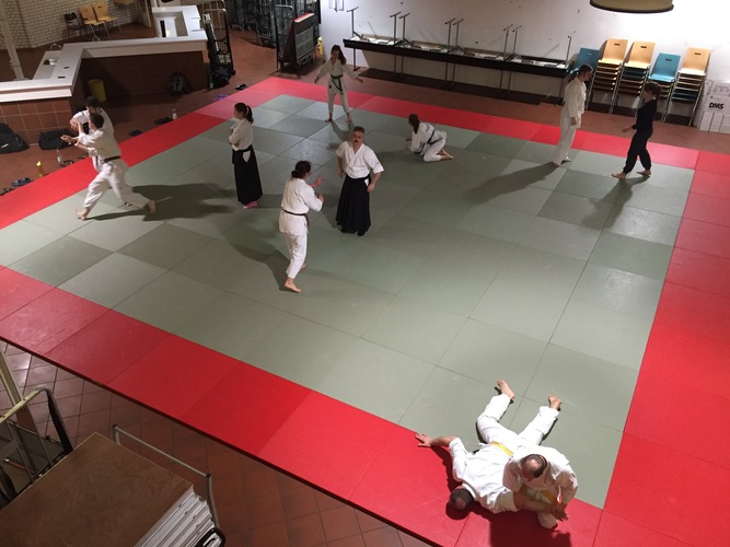 Impression des heutigen Trainings.