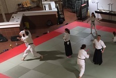 Impression des heutigen Trainings.
