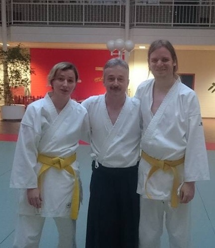 Conny, Pr&uuml;fer Peter und Basti.