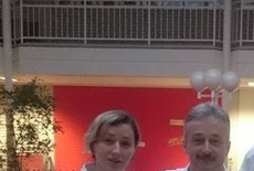 Conny, Pr&uuml;fer Peter und Basti.